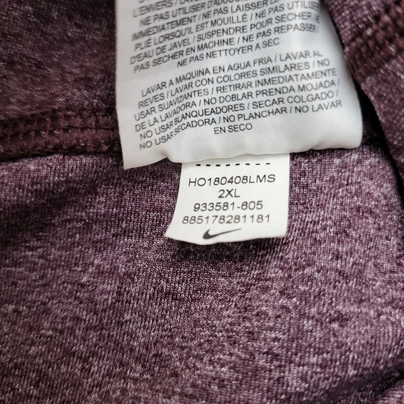 Nike Dri-Fit Ten Less Plastic Bottles One Legend Pant Leggings Purple Si… - Picture 4 of 9